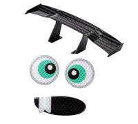 Namalu Autocollants pour Tondeuse robotisée (1 pièce), aileron (1 pièce) | Compatible avec ECOVACS GOAT G1 ; Mammotion LUBA 1/LUBA 2 AWD; Segway Navimow i105E/i108E ; l'aileron arrièr Wo M500 Plus