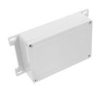 NAMOARLY Boîte de Jonction Étanche en Plastique Blanc pour Câblage Extérieur, Conception Imperméable Couverture Robuste, pour Gestion de Câbles et Raccordement Électrique