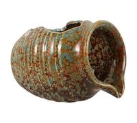 NAMOARLY Fontaine Décorative pour Jardin Intérieur et Extérieur en Céramique Pot Jarre Circulante Écoulement d'eau Confortable et Matériau Résistant