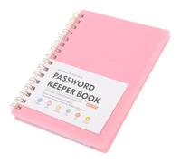 NAMOARLY Petit Répertoire Alphabétique A6 avec Onglets, Bloc-notes pour le Mot de Passe Portable en Papier et PP, Gestion des Informations Détaillées, Idéal pour le Bureau