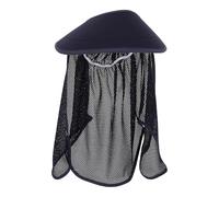NAMOARLY Protection Légère et Respirante pour Casque de Chantier Pare-Soleil en Tissu Maille, Installation Rapide, pour Projets Urbains, Sandales Femme