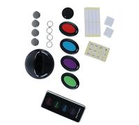 Namvo Localisateur de clés avec télécommande légère avec 4 étiquettes de Suivi pour clés, Canne, Portefeuille, télécommande