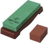Naniwa abrasive Mfg Shrimp mark Pro Super Ceramic stone Chosera with Stand #1000 SS-1000 (Japan Import)