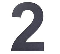 nanlyiau numero de maison numero maison anthracite inoxydable flottant 8in2 | Haute 20,5cm pour porte boîte aux lettres extérieur acier résistant à la corrosion inoxydable