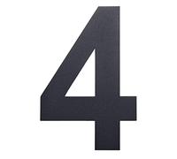 nanlyiau numero de maison numero maison anthracite inoxydable flottant 8in4 | Haute 20,5cm pour porte boîte aux lettres extérieur acier résistant à la corrosion inoxydable
