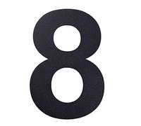 nanlyiau numero de maison numero maison anthracite inoxydable flottant 8in8 | Haute 20,5cm pour porte boîte aux lettres extérieur acier résistant à la corrosion inoxydable