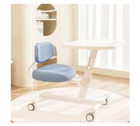 nanmenlong8 Chaises de Bureau Table et Chaise d'étude for Enfants en Un, Bureau d'ordinateur Ergonomique, for, Fonction de Soutien la Taille for Maison Le, Hauteur réglable(Blue)