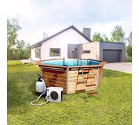 Nano Action 3 POOLSTAR PC-Nano-A3 - pompe à chaleur pour petits piscines hors-sol - consommation de 600 W