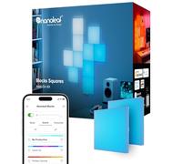 Nanoleaf Blocks Kit d'Extension | 2 Carrés (Kit de Démarrage Requis), Panneau LED RGBW, Lumière Diffusion, Température de Couleur Ajustable (23,1 x 23,1 cm chaque), Murale & Gaming Deco