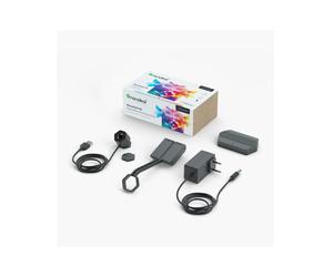 Nanoleaf NF082K02-1CK Kit Éclairage d'Ambiance Plat – Alimentation 12V 2A, Dimensions Contrôleur 93.3 x 57.1 x 17 mm, Adaptateur Externe Inclus