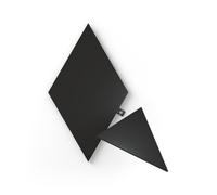 Extension décorative LED - Shapes - Black Triangles, pack de 3 pièces