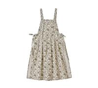 Nanxson Tablier de cuisine pour femme en coton et lin, tablier à bavette | Tablier à poches, robe-tablier, tablier à bretelles pour la cuisine, la pâtisserie, le jardinage et la peinture
