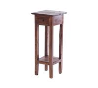 Napoleon 75 Table d'appoint en bois d'acajou 75 x 30 x 30 cm, style colonial, guéridon, petite table en bois