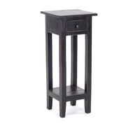 Napoleon 75 Table d'appoint en bois d'acajou 75 x 30 x 30 cm, style colonial, guéridon, petite table en bois