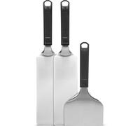Napoleon Set 3 ustensiles pour plancha – 2 spatules inox et 1 grattoir