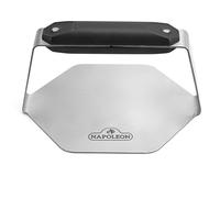 Napoleon® Accessoire pour Barbecue GACP001 - Presse à Hamburger pour Fer à Repasser, poignée Ergonomique en Acier Inoxydable et Nylon Noir, Hamburgers consistants de 3 onces, Surface antiadhésive