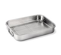 Plat en inox avec grille 30,5 x 41,7 cm pour barbecue Napoleon