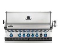 Barbecue gaz encastrable Napoleon Prestige Pro 4 brûleurs + Sizzle Zone + brûleur arrière + Fumage