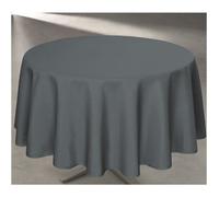 Nappe anti tache ronde anthracite
