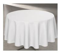 Nappe anti tache ronde blanc