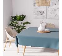 Nappe Anti-Tâches Carrée 180x180 Cm Alix Bleu Celadon, Par Soleil D'ocre