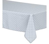 Nappe Anti-Taches Gris imprimé Livia 150 x 300 cm - Atmosphera