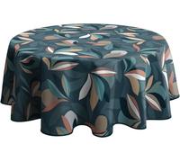 Nappe Anti-Taches Lena - Ronde 160 cm, Vert et Brun