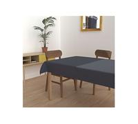 Soleil d'ocre, Alix Nappe 140x200 cm, Bleu Marine, Polyester déperlant Anti-Taches