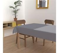 Nappe anti-tâches rectangle 140x240 cm ALIX gris, par Soleil d'Ocre Gris G
