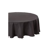 Atmosphera - Nappe anti-taches ronde Ophy - Diam 180 cm - Ardoise Gris G