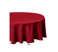 - Nappe anti-taches ronde Ophy - Diam 180 cm - Rouge