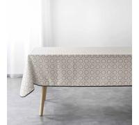 Serviettes de table Nappes, Sets de table Douceur d intérieur NAPPE RECTANGLE 150 x 240 CM POLYESTER IMPRIME GRIS Gris 150x240 cm