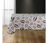 Nappe Antitache Imprimé Alma 150x240cm Noir