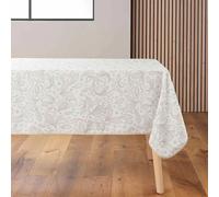 Douceur d'Intérieur, Nappe Rectangle (145 x 240 cm) Leya, Polyester Imprimé Métallisé