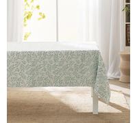 Nappe Antitache Imprimé Naya 140x240cm Vert Sauge
