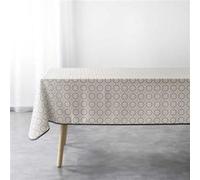 Serviettes de table Nappes, Sets de table Douceur d intérieur NAPPE RECTANGLE 150 x 240 CM POLYESTER IMPRIME GRIS Gris 150x240 cm