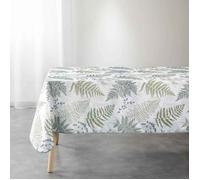 Nappe antitache rectangulaire - Feuillage d'hiver - Blanc