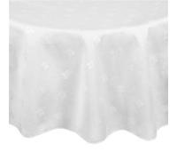 Nappe blanche ronde 2300 mm NC G