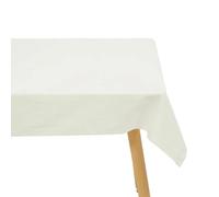 Nappe Brodé en Coton Joy 150x250cm Blanc