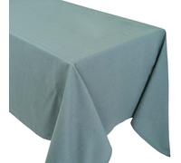 Nappe carré 100% coton 170x170 cm PRÉLUDE vert botanique