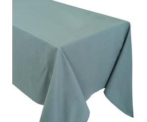 Nappe carré 100% coton 170x300 cm PRÉLUDE vert botanique