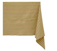 Nappe carré 160x160 cm 100% coton LILI marron houblon