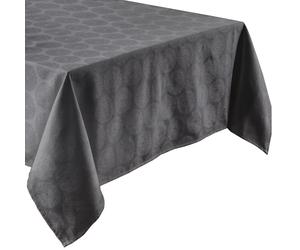 Nappe carrée 150x150 cm HÉLIOS Anthracite 100% coton + enduction acrylique