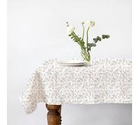 Nappe carrée anti-taches déperlante floral