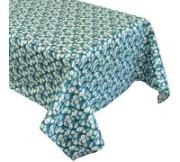 Nappe carrée enduit 80x80 cm ASTER bleu Pétrole