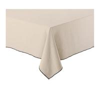 Nappe carrée recy WINKLER - Grace ficelle - 140x140cm