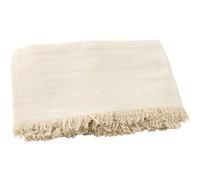 nappe coton effilochée lavable 1.4x2.4m crème - arty fetes factory 96212 Gris G