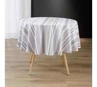 Douceur d'Intérieur Nappe ronde Melina Ø 180 cm Naturel Coton & Polyester Recy RS