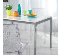 Nappe Cristal Paillette 140x240cm Transparent