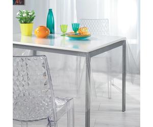 Nappe Cristal Paillette 140x240cm Transparent